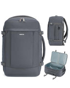 18" Travel Backpack Airlines Approved Personal Item Bag Women Grey (Grey / 18 inch underseat)