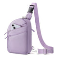 Anti Theft Crossbody Bags Small Crossbody Sling Bag for Women & Men (Lavender)