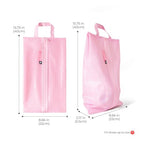 Shoe Bag for Travel (Pink / 2 Pack)