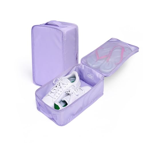 Travel Shoe Bags (Purple / 6 Packs)