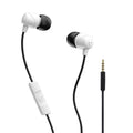 Jib Wired Earbuds with 3.5mm AUX Plug (1 Pack / White)