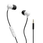 Jib Wired Earbuds with 3.5mm AUX Plug (1 Pack / White)