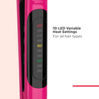 Smooth Brilliance Ceramic Hair Flat Iron (1 inch)
