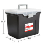 File Box Portable Tote (Black)