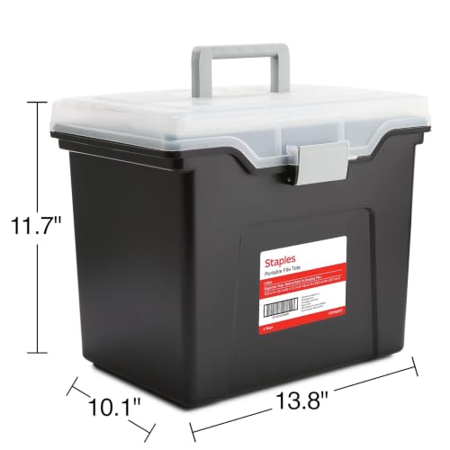 File Box Portable Tote (Black)