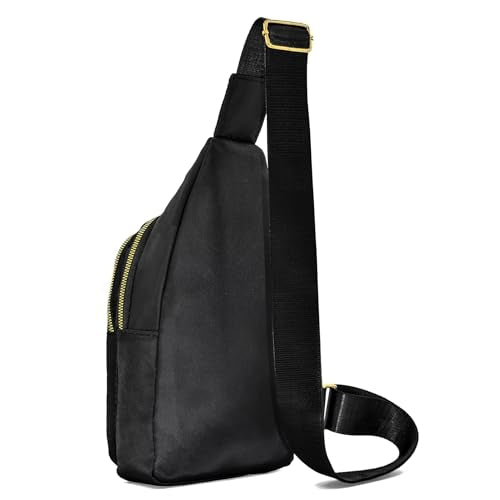 Small Crossbody Bags for Women Travel (Black-8002)