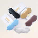 Adjustable 100% 22 Momme Mulberry Silk Sleep Mask (Plum Wine / 1 Count (Pack of 1))