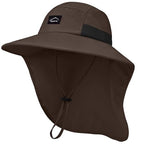 Outdoor Sun Hat for Men Women (1pack-brown)