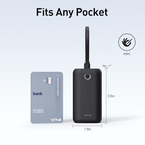 Mini Portable Charger 10 (Black 22.5W)
