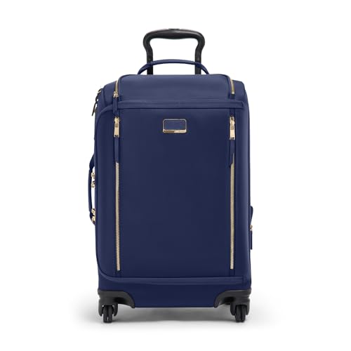 Voyageur Leger 4 Wheeled Luggage (INDIGO/LIGHT GOLD / 21.8" International Expandable Carry-on)