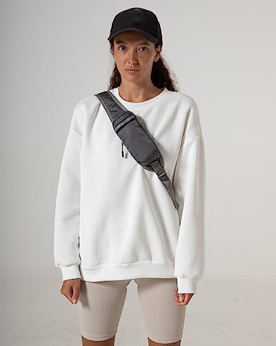 Packable Small Crossbody Sling Backpack Shoulder Chest Bag Daypack for Hiking Traveling Grey (New Grey)