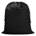 Canvas Laundry Bag 40"W x35"H (Black / XXL 40"Wx35"H┃1 Pack)