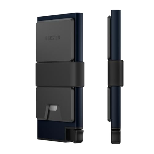 Aluminum Cardholder Wallet for Men (Midnight Blue)