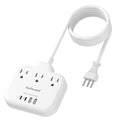 Italy Travel Plug Adapter with 3FT Extension Cord (Type L-Italy Chile)