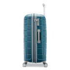 Freeform Hardside Expandable with Double Spinner Wheels (Checked-Large Spinner / Dark Teal)