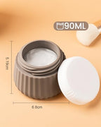 Travel Containers for Toiletries 4 Pack (3 oz / Apricot)