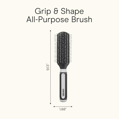 Salon Results Detangling Hairbrush (Grey / 1 Count (Pack of 1))