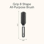 Salon Results Detangling Hairbrush (Grey / 1 Count (Pack of 1))