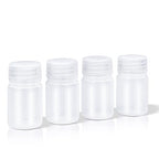 1 oz Small Plastic Bottles with Caps (Clear / 1 oz)
