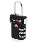 TSA Approved Luggage Locks (3 Digit T Series Black 1 Pack)