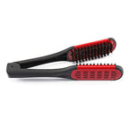 Double Sided Brush Clamp Straightener (#03 Red)