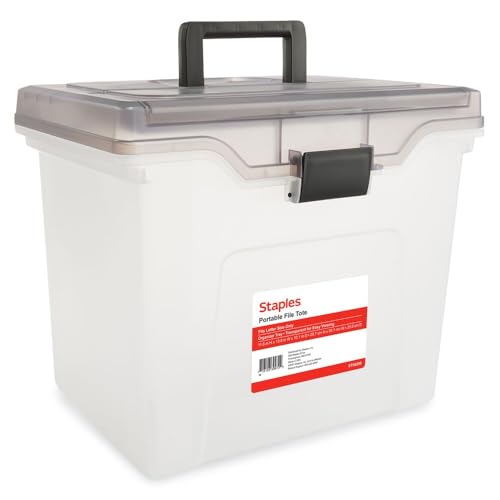 File Box Portable Tote (Clear)