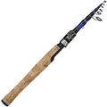 EOW XPEDITE PRO Portable Telescopic Casting and Spinning Fishing Rods, 24T by HOME
