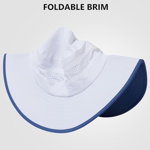 UPF 50+ Foldable Brim Water (Medium / White)
