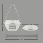 kūpaa Bowl & Carrier Duet (Shell)