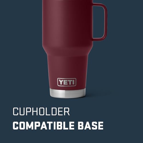 Rambler 30 oz Travel Mug (Wild Vine Red)