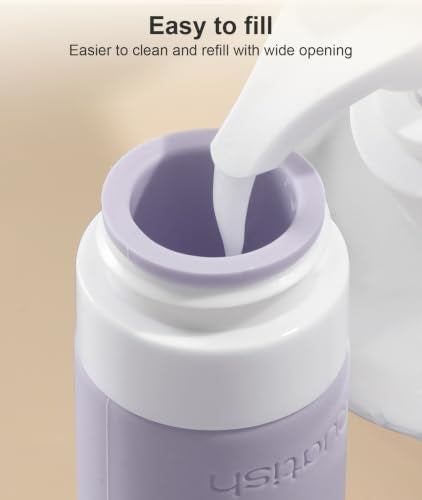 Travel Bottles for Toiletries 6 Pack (Light)