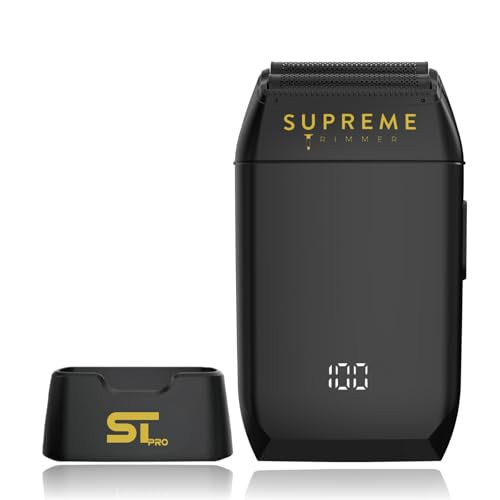 Crunch Waterproof Double Foil Shaver for Men STF602 (Black)
