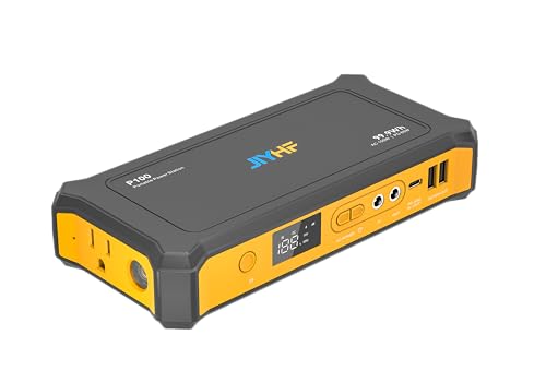 Portable Power Bank with AC Outlet (P100 Yellow)