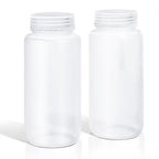 16 oz Plastic Bottles with Lids (Clear / 16-oz)