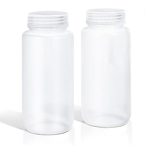 16 oz Plastic Bottles with Lids (Clear / 16-oz)