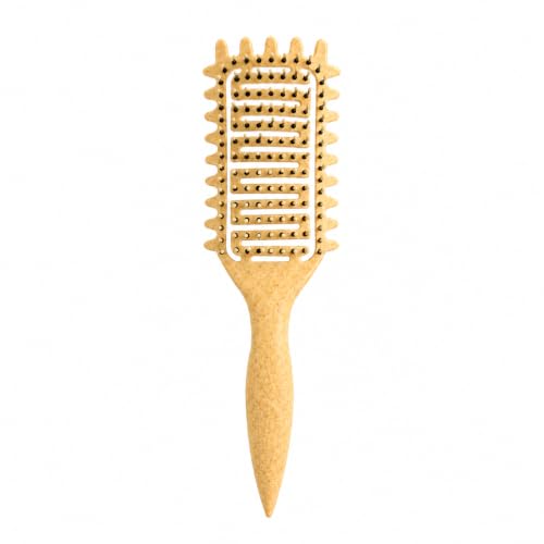 Curl Defining Brush for Curly Hair (1Pc Yellow)