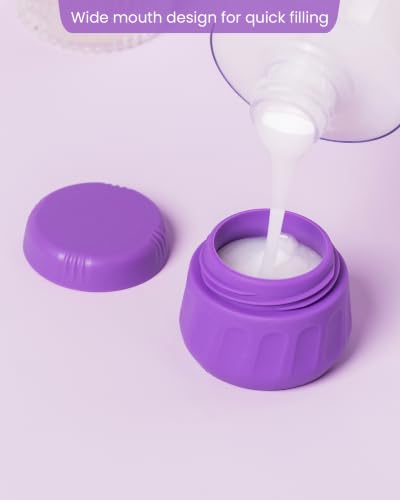 Travel Containers for Toiletries (1 OZ (30ML) / Violet)