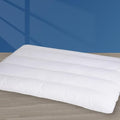 Ultra Flat Pillows for Sleeping Thin (White / 1Pc-King Size)