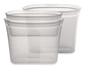 Reusable Food Storage Bags (Gray / 3 Bag Set)
