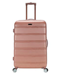 Melbourne Hardside Expandable Spinner Wheel Luggage (Rose Gold / Checked Large 28")