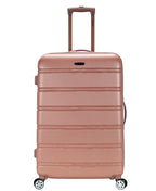 Melbourne Hardside Expandable Spinner Wheel Luggage (Rose Gold / Checked Large 28")