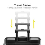 Medium Checked Luggage 26 Inch (02-Black (Basic) / Checked 26-Inch)