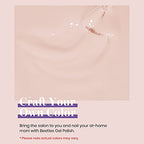 Beetles Beige Gel Nail Polish (E - Creme Nude | Pale Nude)