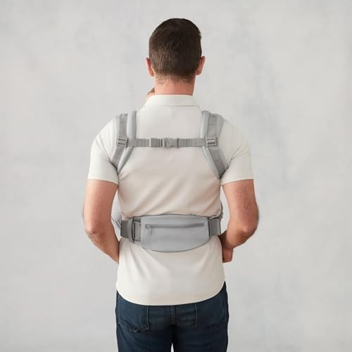 Omni Deluxe Baby Carrier for Newborn to Toddlers 0 (Pearl Grey)
