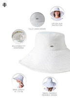 Women's Beach Hat (One Size / White)