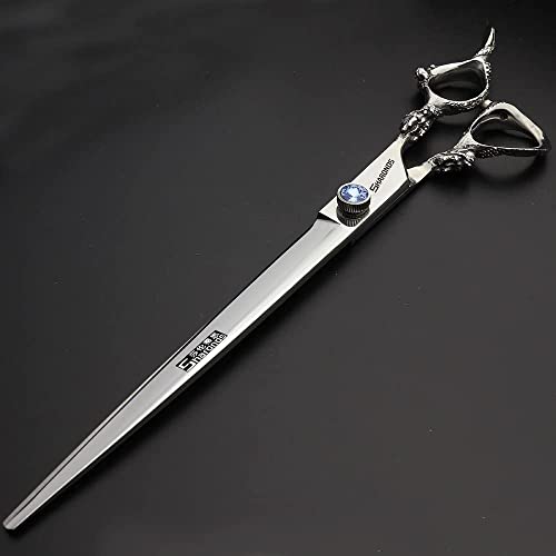 6/7/8/9 Inch High Quality Hair Clipper for Japanese Barbers 440C (9 Inch Flat) (9 Inch Flat)