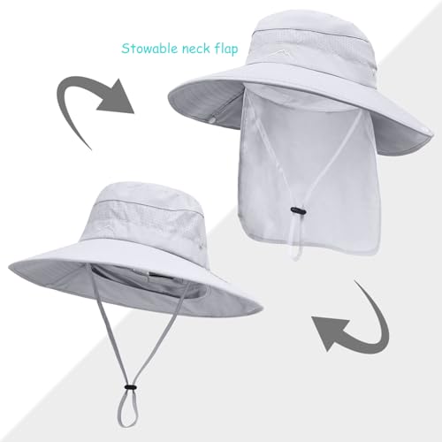 Sun Hats for Men Women (Lightgreysleeves)