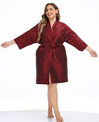 Salon Client Gown Robes Cape (Red)