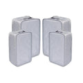 Travel Shoe Bags (Grey / 2+2 Packs)