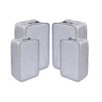 Travel Shoe Bags (Grey / 2+2 Packs)